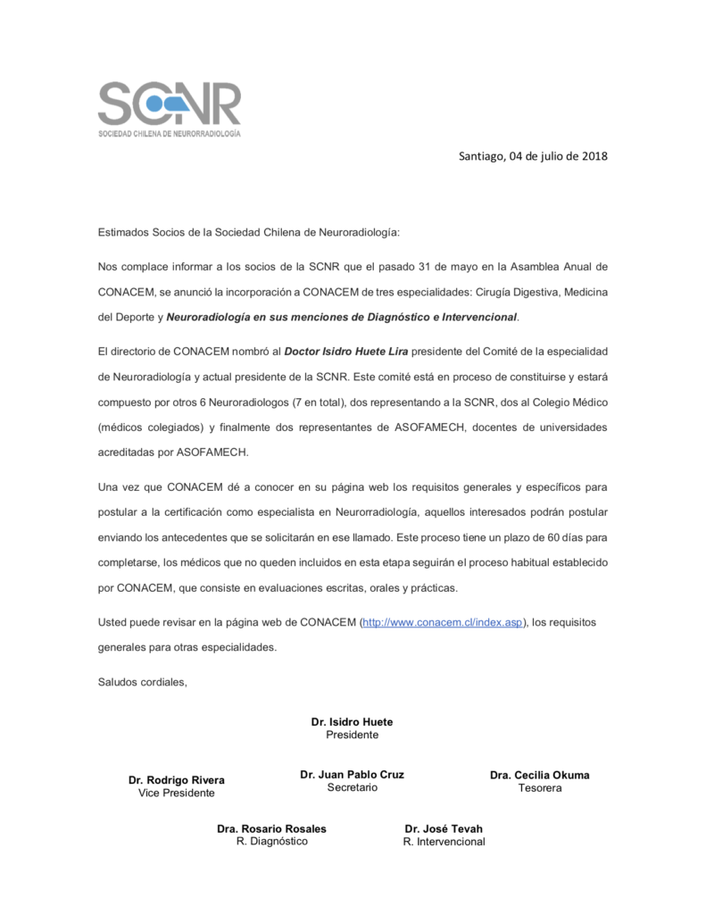 Informativo Julio 2018